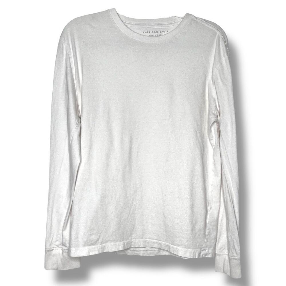 Men's American Eagle Super Soft Standard Fit Long Sleeve Shirt XS